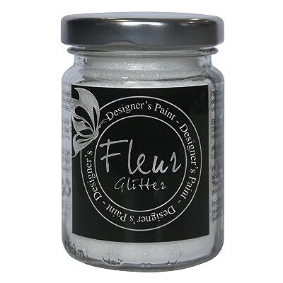 FLEUR DESIGNER'S PAINT to-do 82270 dammfläckar, 90 gr, flerfärgad, glitter konstfiber, vit, 5,5 x 5,5 x 8,5 cm FLEUR DESIGNER'S PAINT to-do 82270 dammfläckar, 90 gr, flerfärgad, glitter konstfiber, vit, 5,5 x 5,5 x 8,5 cm