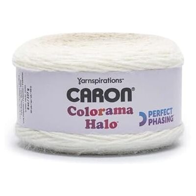 Caron Colorama Halo 227 g garn vaniljfrost Caron Colorama Halo 227 g garn vaniljfrost