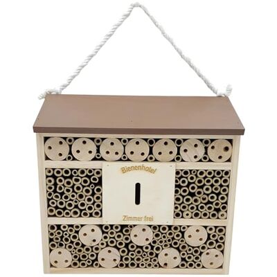 Dehner Natura Andrena Insekt Hotell, 29.5 x 9.5 x 28.5 cm Dehner Natura Andrena Insekt Hotell, 29.5 x 9.5 x 28.5 cm