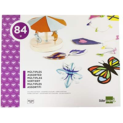 Liderpapel 916074 kreativt papper A4+ 240 x 315 mm sortiment av papper block med 44 gul Liderpapel 916074 kreativt papper A4+ 240 x 315 mm sortiment av papper block med 44 gul