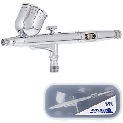 Master Airbrush ® varumärke, modell G23 multifunktion precision .3 mm Dual-action Me... Master Airbrush ® varumärke, modell G23 multifunktion precision .3 mm Dual-action Me...