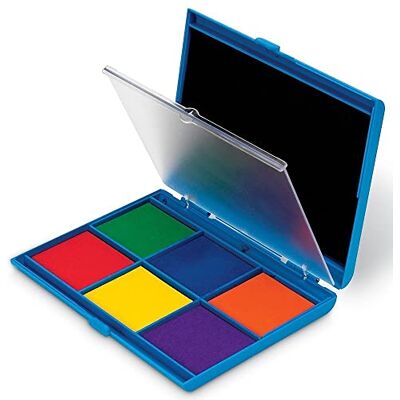 Learning Resources Jumbo 7-Färg Bläck Stämpel Pad Learning Resources Jumbo 7-Färg Bläck Stämpel Pad