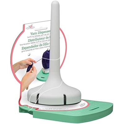 Yarn Valet Grön/vit tråddispenser Yarn Valet Grön/vit tråddispenser
