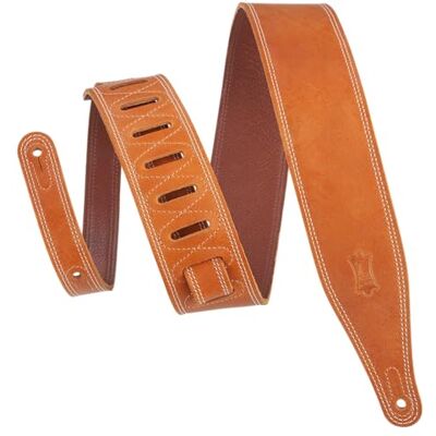 Levy's Leathers Butter Double Stitch 6,3 cm brett plagg läder gitarrrem; deluxe-serie – brun (M17BDS-TAN) Levy's Leathers Butter Double Stitch 6,3 cm brett plagg läder gitarrrem; deluxe-serie – brun (M17BDS-TAN)