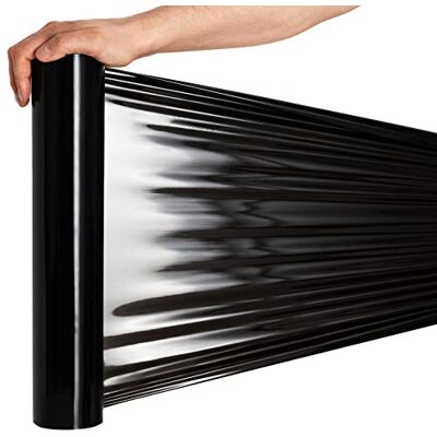 RAGO ® svart 130 m sträckfilm 7,5 × 7,5 × 40 cm sträckfilm palett svart film förpackning I rullförpackning förpackning förpackning 130 m RAGO ® svart 130 m sträckfilm 7,5 × 7,5 × 40 cm sträckfilm palett svart film förpackning I rullförpackning förpackning förpackning 130 m
