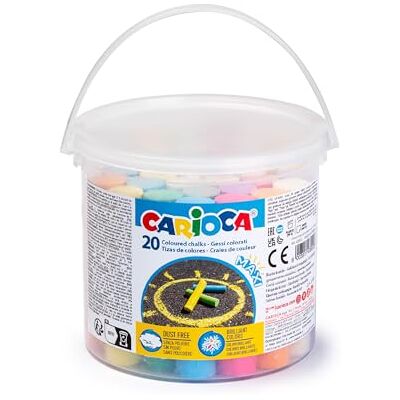 Carioca Set med 20 färgkritor - Konstnärsmaterial Carioca Set med 20 färgkritor - Konstnärsmaterial
