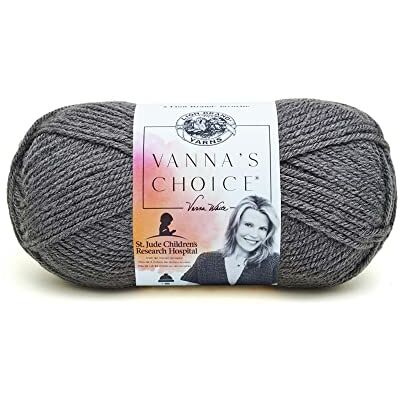 Lion Brand Yarn Company 1-delad vannas val garn, kolgrå, 860-151D Lion Brand Yarn Company 1-delad vannas val garn, kolgrå, 860-151D