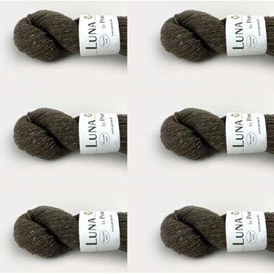 MARUSSIA 6 x Luna av Permin – 100% återvunnen ny ull (muläsfri och Oeko-Tex) (03 brun) MARUSSIA 6 x Luna av Permin – 100% återvunnen ny ull (muläsfri och Oeko-Tex) (03 brun)
