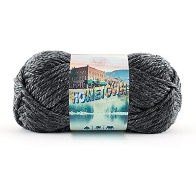Lion Brand Yarn Company Filo, Andra, Charcoal Grey, 13.3 x 24.86 x 13.3 cm, 74 enheter Lion Brand Yarn Company Filo, Andra, Charcoal Grey, 13.3 x 24.86 x 13.3 cm, 74 enheter