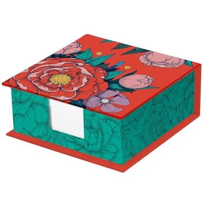 Clairefontaine 116226C Frida Kahlo, Bloc cube 11x11x4cm contenant 300 feuillets unis 9,8x9,8 cm Clairefontaine 116226C Frida Kahlo, Bloc cube 11x11x4cm contenant 300 feuillets unis 9,8x9,8 cm