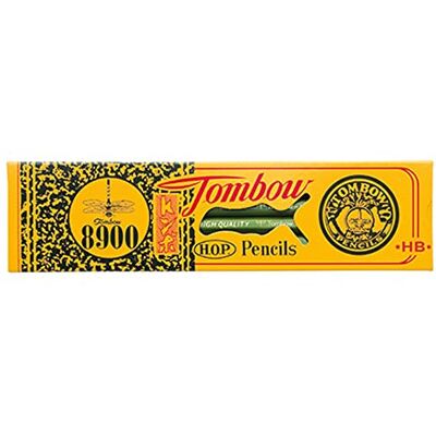 Tombow 8900 ritpenna, HB, grafit 12-pack Tombow 8900 ritpenna, HB, grafit 12-pack