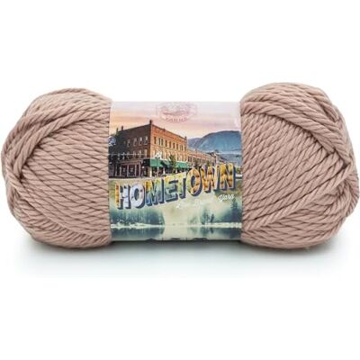 Lion Brand Yarn Lejonmärke garn, akryl, Highland Park Beige, en storlek Lion Brand Yarn Lejonmärke garn, akryl, Highland Park Beige, en storlek