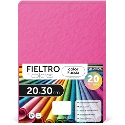 m-office Färgglada blöjor, filt för kreativt hantverk, sömnad och lapptäcke, material för klippning och dekoration, gör-det-själv färguppsättning, perfekt hantverk och gör-det-själv, 20 x 30 cm m-office Färgglada blöjor, filt för kreativt hantverk, sömnad och lapptäcke, material för klippning och dekoration, gör-det-själv färguppsättning, perfekt hantverk och gör-det-själv, 20 x 30 cm