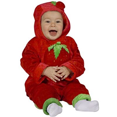 Ciao 14355 – The giuggiolosi kostym baby 12–18 mesi röd Ciao 14355 – The giuggiolosi kostym baby 12–18 mesi röd