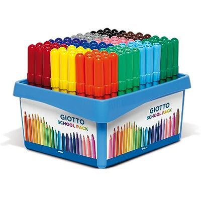 Giotto Turbo Maxi – paket med 108 5240 klasspaket blandade färger, package may vary Giotto Turbo Maxi – paket med 108 5240 klasspaket blandade färger, package may vary