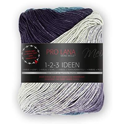 Unbekannt Pro Lana 1-2-3 idéer 100 g 10 hav Unbekannt Pro Lana 1-2-3 idéer 100 g 10 hav