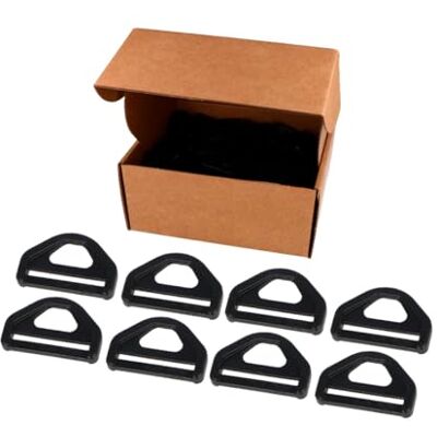VELOX D-ring, svart, 31 mm VELOX D-ring, svart, 31 mm