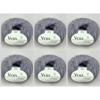 MARUSSIA 6 x vera av Permin – året runt-garn av kedja, babyalpacka och bomull (125 m/50 g) (04 delikat lila) MARUSSIA 6 x vera av Permin – året runt-garn av kedja, babyalpacka och bomull (125 m/50 g) (04 delikat lila)