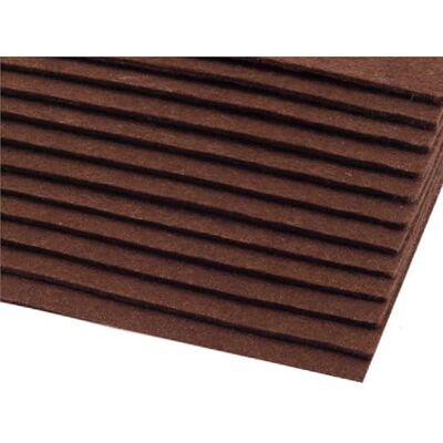 cyclingcolors 2 x Filtblad Hobby Hantverk Sömnad Scrapbooking Konst Hantverk Dekoration Decoupage A4 20 x 30 cm Tjocklek 2-3 mm Polyester 416 g/m² Brun cyclingcolors 2 x Filtblad Hobby Hantverk Sömnad Scrapbooking Konst Hantverk Dekoration Decoupage A4 20 x 30 cm Tjocklek 2-3 mm Polyester 416 g/m² Brun