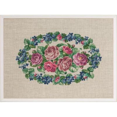 Permin korsstygn broderiförpackning rosor räkningsmönster Permin korsstygn broderiförpackning rosor räkningsmönster