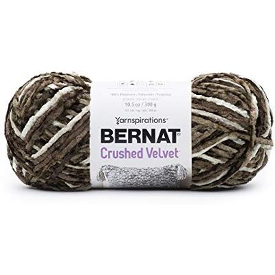 Bernat krossad sammet 300 g – brungrå Bernat krossad sammet 300 g – brungrå