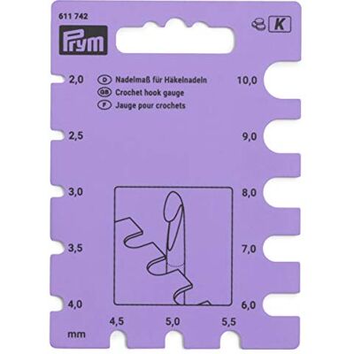 Prym lila virknålsmått 1 st Prym lila virknålsmått 1 st