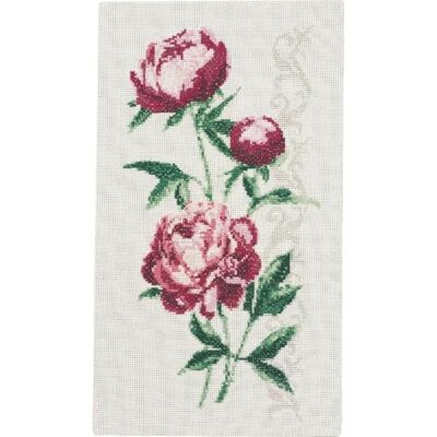 Permin korsstygn broderiförpackning blommor III räkningsmönster Permin korsstygn broderiförpackning blommor III räkningsmönster