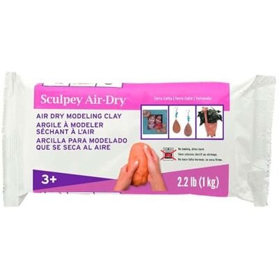Sculpey Polyformmodell luftlera 1,0 kg -Terra Cotta Sculpey Polyformmodell luftlera 1,0 kg -Terra Cotta