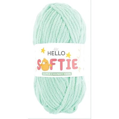 Hello Softie filtgarn 100 g – mint Hello Softie filtgarn 100 g – mint