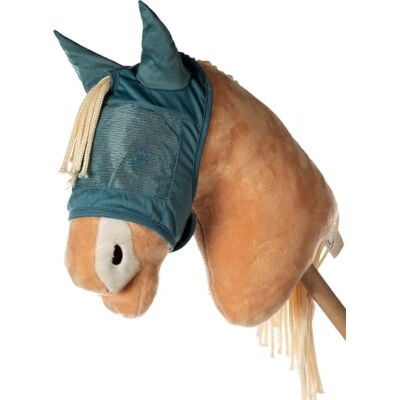 HKM Hobby Horsing flugskyddsmask, turkos, en storlek HKM Hobby Horsing flugskyddsmask, turkos, en storlek