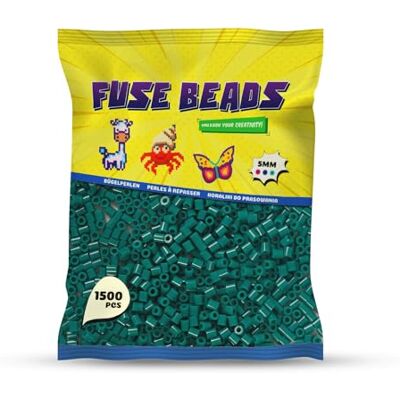 Benny Beads 1500st Strykpärlor, 5mm Midi Storlek, Kreativa Tillbehör för DIY-projekt, Fuse Beads för Barn Benny Beads 1500st Strykpärlor, 5mm Midi Storlek, Kreativa Tillbehör för DIY-projekt, Fuse Beads för Barn