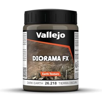 Vallejo modell akrylfärg 200 ml stenstrukturer – mörk jord Vallejo modell akrylfärg 200 ml stenstrukturer – mörk jord