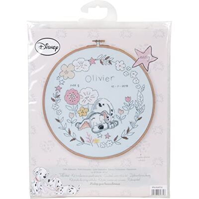Vervaco stickpack Disney liten dalmatiner, räknemönster, bomull, flerfärgad, 24 x 24 x 0,3 cm Vervaco stickpack Disney liten dalmatiner, räknemönster, bomull, flerfärgad, 24 x 24 x 0,3 cm