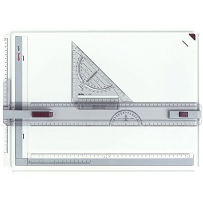 rOtring s snabba rittavla Med linjal, kompass och vinkelverktyg A3-ritbord rOtring s snabba rittavla Med linjal, kompass och vinkelverktyg A3-ritbord