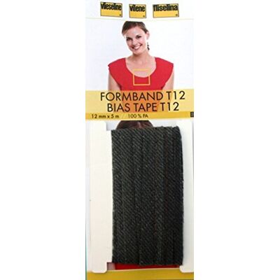 Vlieseline 53453110 Textilband - Mellanvikt, diagonal skuren, förstärkt söm Vlieseline 53453110 Textilband - Mellanvikt, diagonal skuren, förstärkt söm