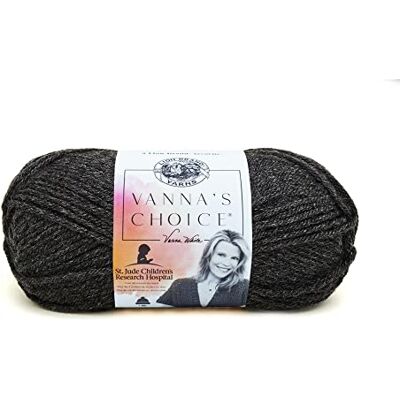 Lion Brand Yarn Lejonmärke garn företagsgarn, mörkgrå ljung Lion Brand Yarn Lejonmärke garn företagsgarn, mörkgrå ljung