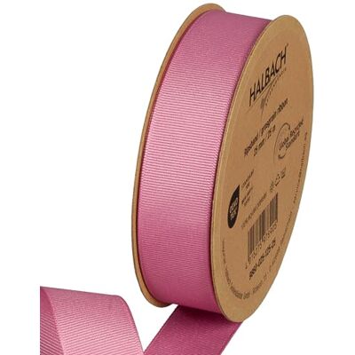 Halbach sidenband premium ripsband bredd: 25 mm längd: 25 m hållbart presentband av återvunnen polyester Perfekt som band färg: mörkrosa Halbach sidenband premium ripsband bredd: 25 mm längd: 25 m hållbart presentband av återvunnen polyester Perfekt som band färg: mörkrosa