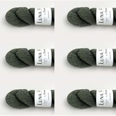 MARUSSIA 6 x Luna av Permin – 100% återvunnen ny ull (muläsfri och Oeko-Tex) (07 grön) MARUSSIA 6 x Luna av Permin – 100% återvunnen ny ull (muläsfri och Oeko-Tex) (07 grön)