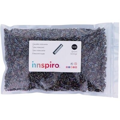 INNSPIRO Glassten metall silver cylinder diam. 1,80x6mm. 500gr. INNSPIRO Glassten metall silver cylinder diam. 1,80x6mm. 500gr.