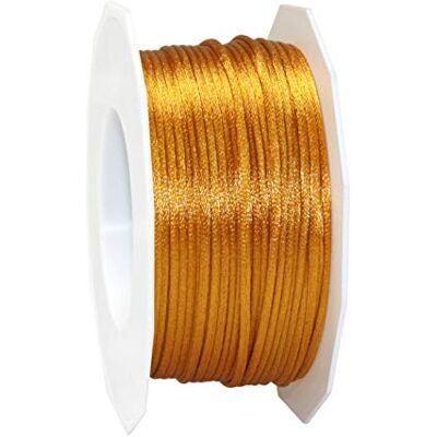PRÄSENT Presenterad – RHEIN Kordel – guld – 50 m rulle Ø 3 mm PRÄSENT Presenterad – RHEIN Kordel – guld – 50 m rulle Ø 3 mm