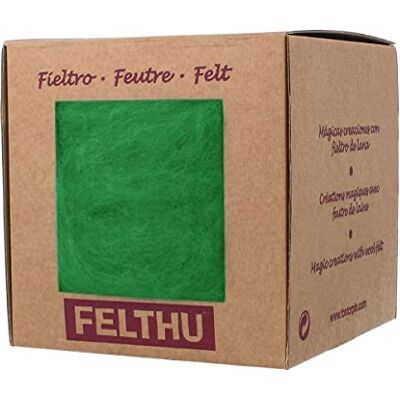 INNSPIRO FELTHU, Stark grön, 100gr INNSPIRO FELTHU, Stark grön, 100gr