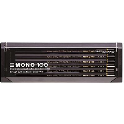 Tombow Mono 100 H pennor (låda med 12) Tombow Mono 100 H pennor (låda med 12)