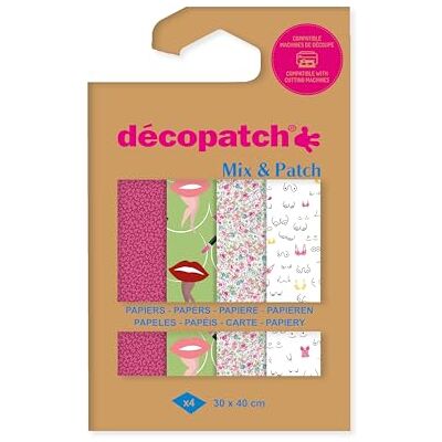 décopatch DP048C Mix & Patch Ode à la femme décopatch DP048C Mix & Patch Ode à la femme