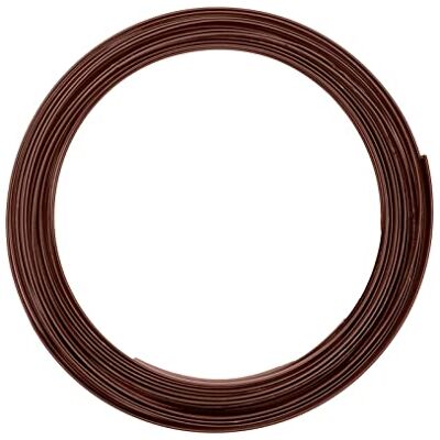 Creative Aluminium platt tråd 5 x 1 mm 5 m brun, Creative Aluminium platt tråd 5 x 1 mm 5 m brun,