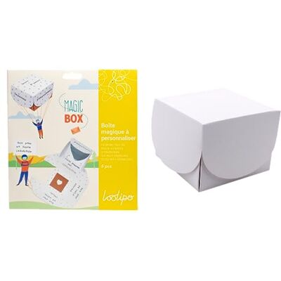 Sodertex Förpackning med magiska lådor att anpassa 300 gm² 8 x 8 x 6 cm 5 st 1 färg Sodertex Förpackning med magiska lådor att anpassa 300 gm² 8 x 8 x 6 cm 5 st 1 färg