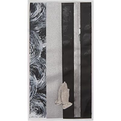 Pracht Creatives Hobby Dekorativ växtplatta mix svart/silver, 3 halvvaxplattor, ca 200 x 50 x 0,5 mm, en vaxremsa och ett specialtecken, för modellering och dekoration av ljus Pracht Creatives Hobby Dekorativ växtplatta mix svart/silver, 3 halvvaxplattor, ca 200 x 50 x 0,5 mm, en vaxremsa och ett specialtecken, för modellering och dekoration av ljus