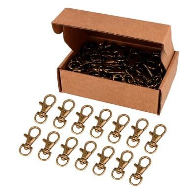 VELOX Karbinhake, gammalt guld, 9,80 mm VELOX Karbinhake, gammalt guld, 9,80 mm