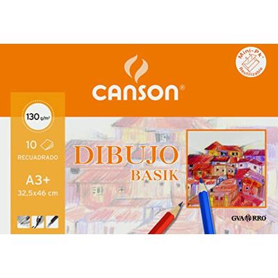 Canson Ritpapper bas DIN A3 + 32,5 x 46,0 cm med låda i 10 ark miniförpackningar Canson Ritpapper bas DIN A3 + 32,5 x 46,0 cm med låda i 10 ark miniförpackningar