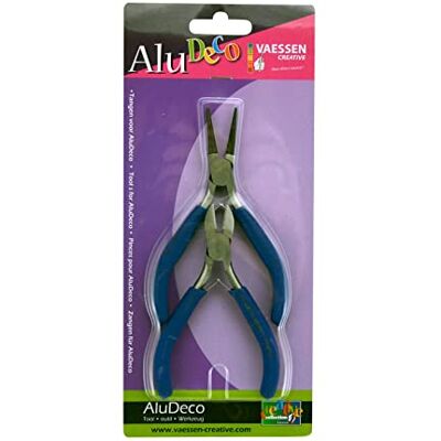 Creative 3901-102 Alu Deco skärtång plus rund näsa metall blå 12 x 8 x 1,5 cm Creative 3901-102 Alu Deco skärtång plus rund näsa metall blå 12 x 8 x 1,5 cm
