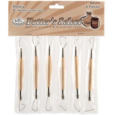 Royal & Langnickel RSET-POT3 grytvillingverktyg liten 15,24 cm 6 st. Royal & Langnickel RSET-POT3 grytvillingverktyg liten 15,24 cm 6 st.